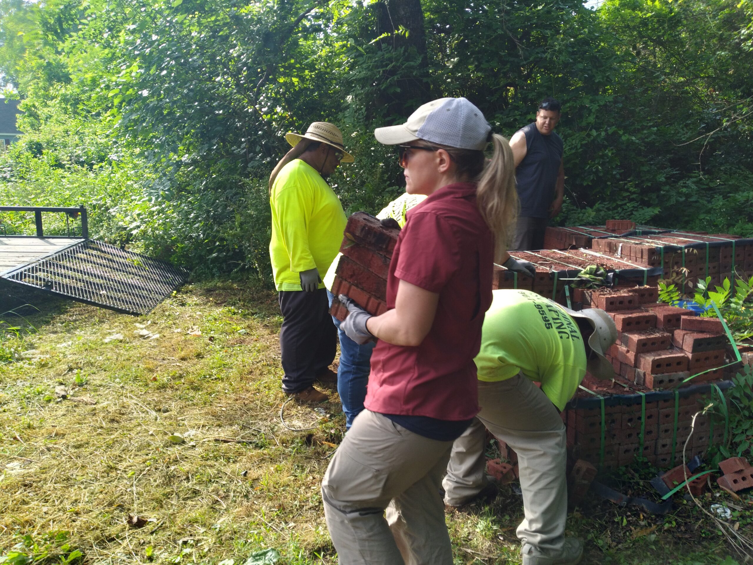 Cardinal Landscaping Community Service at Habitat for Humanity