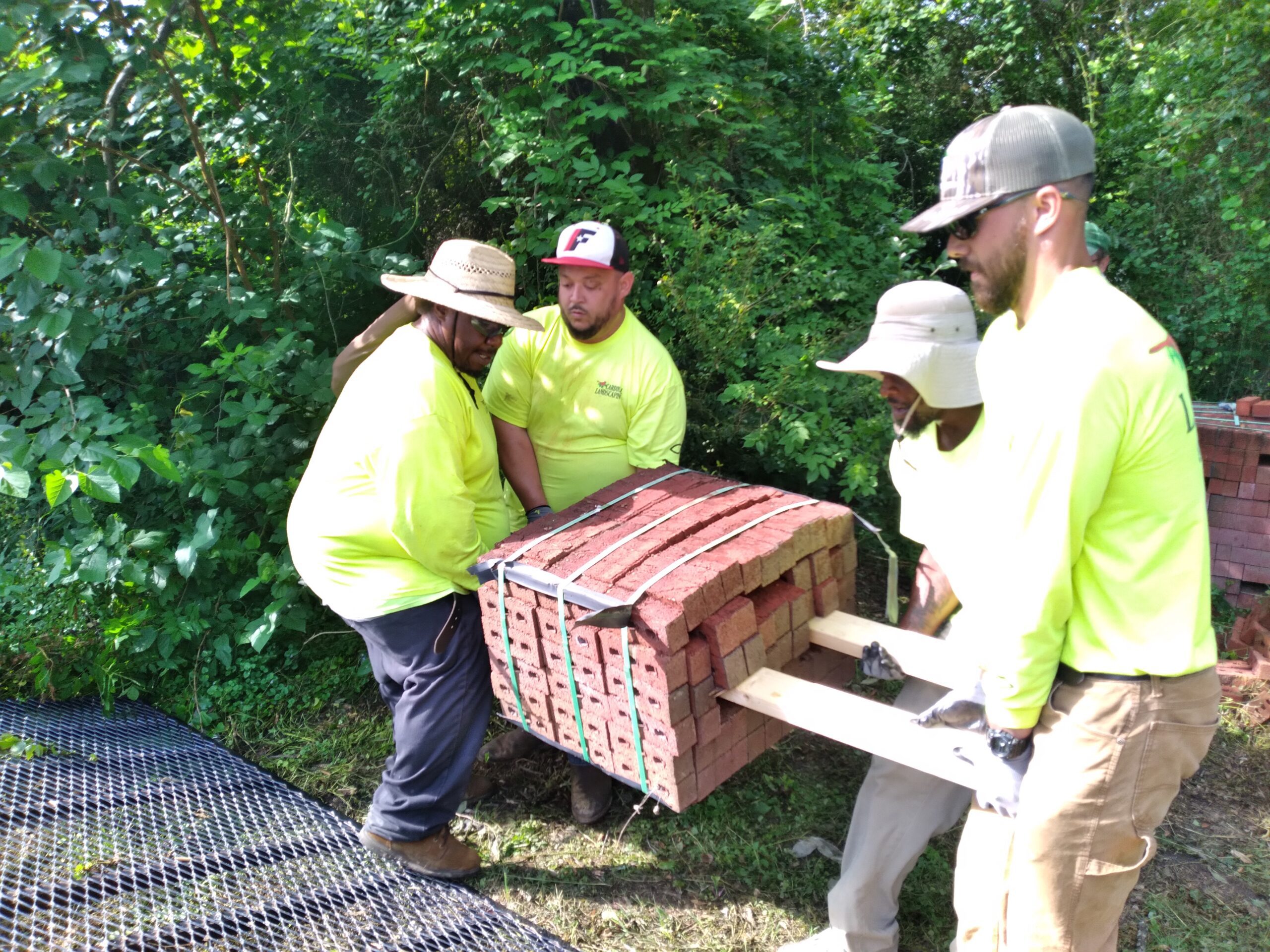 Cardinal Landscaping Community Service at Habitat for Humanity