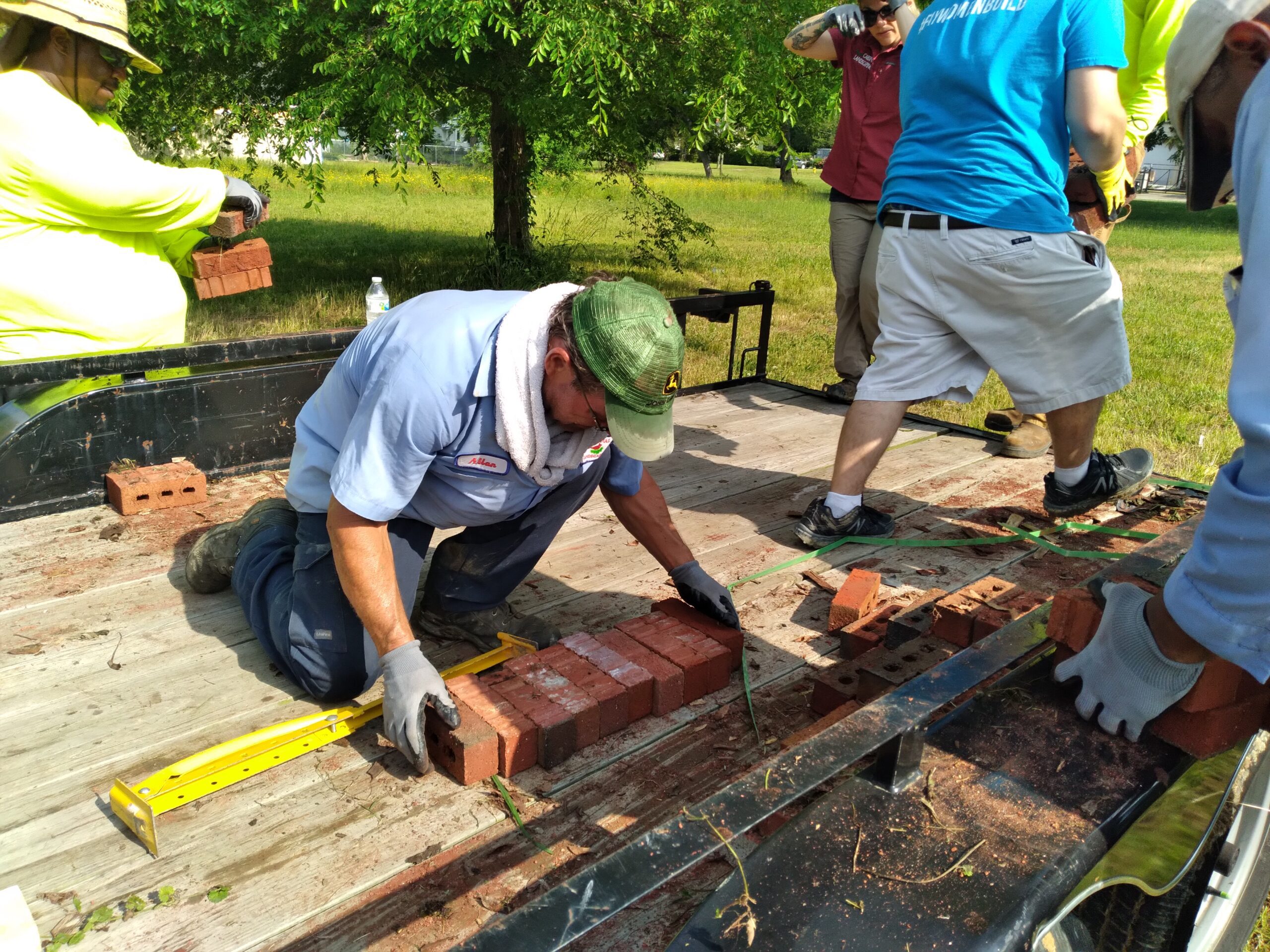 Cardinal Landscaping Community Service at Habitat for Humanity