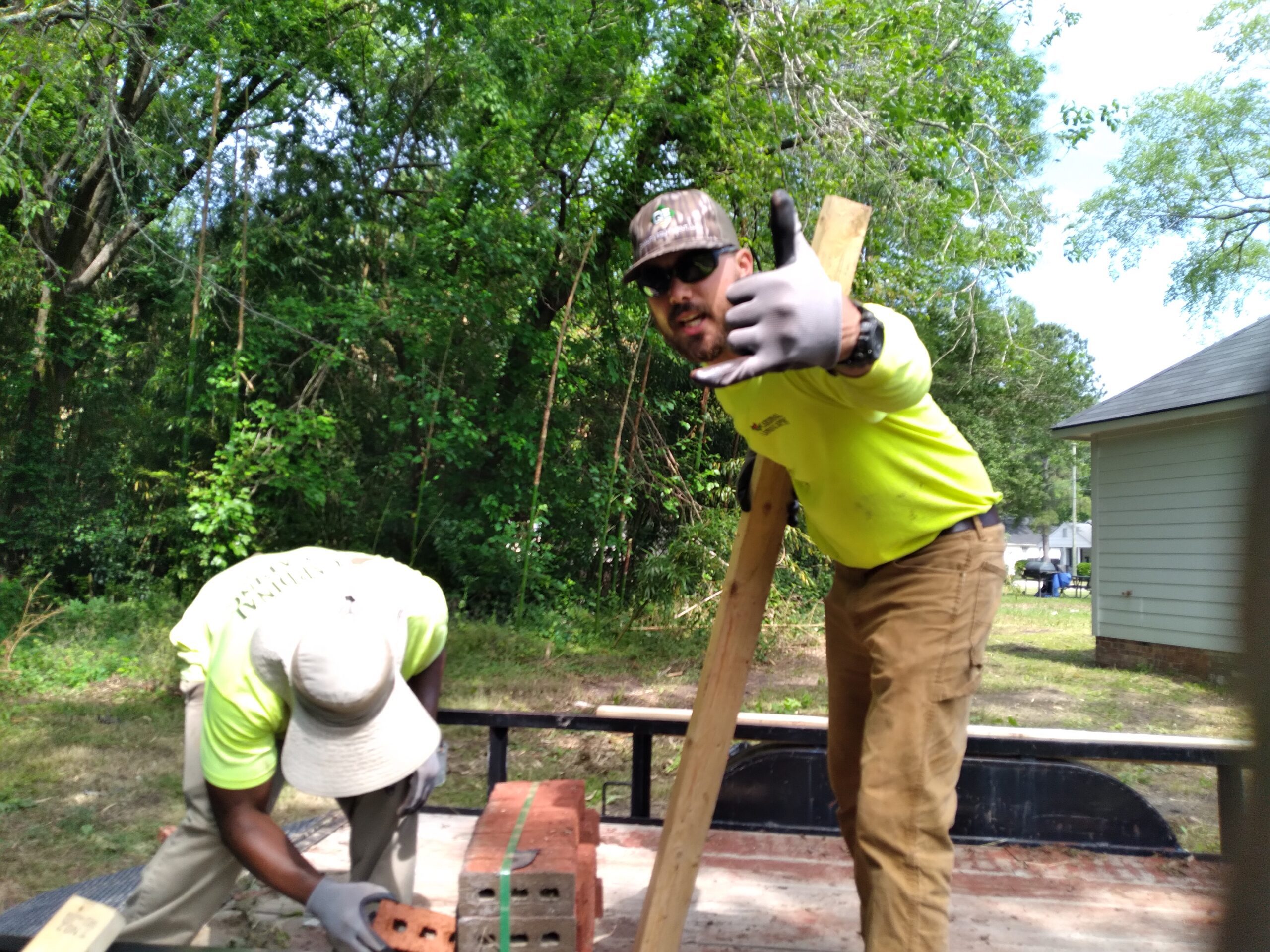 Cardinal Landscaping Community Service at Habitat for Humanity