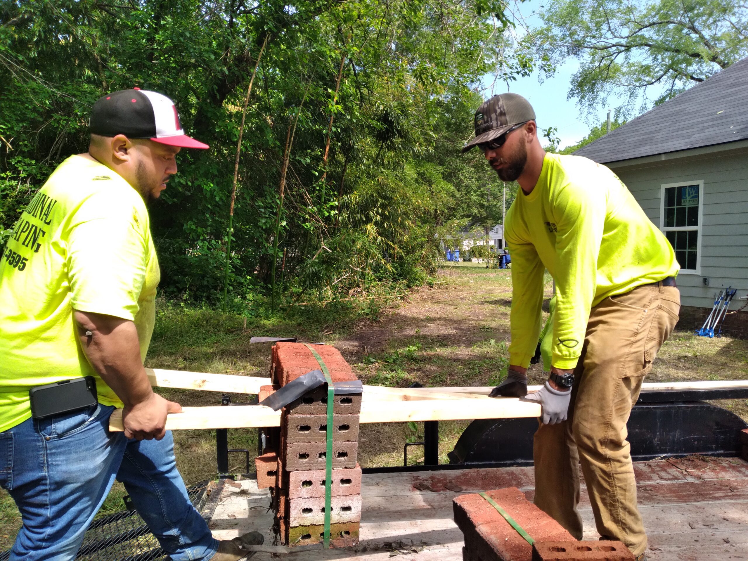 Cardinal Landscaping Community Service at Habitat for Humanity