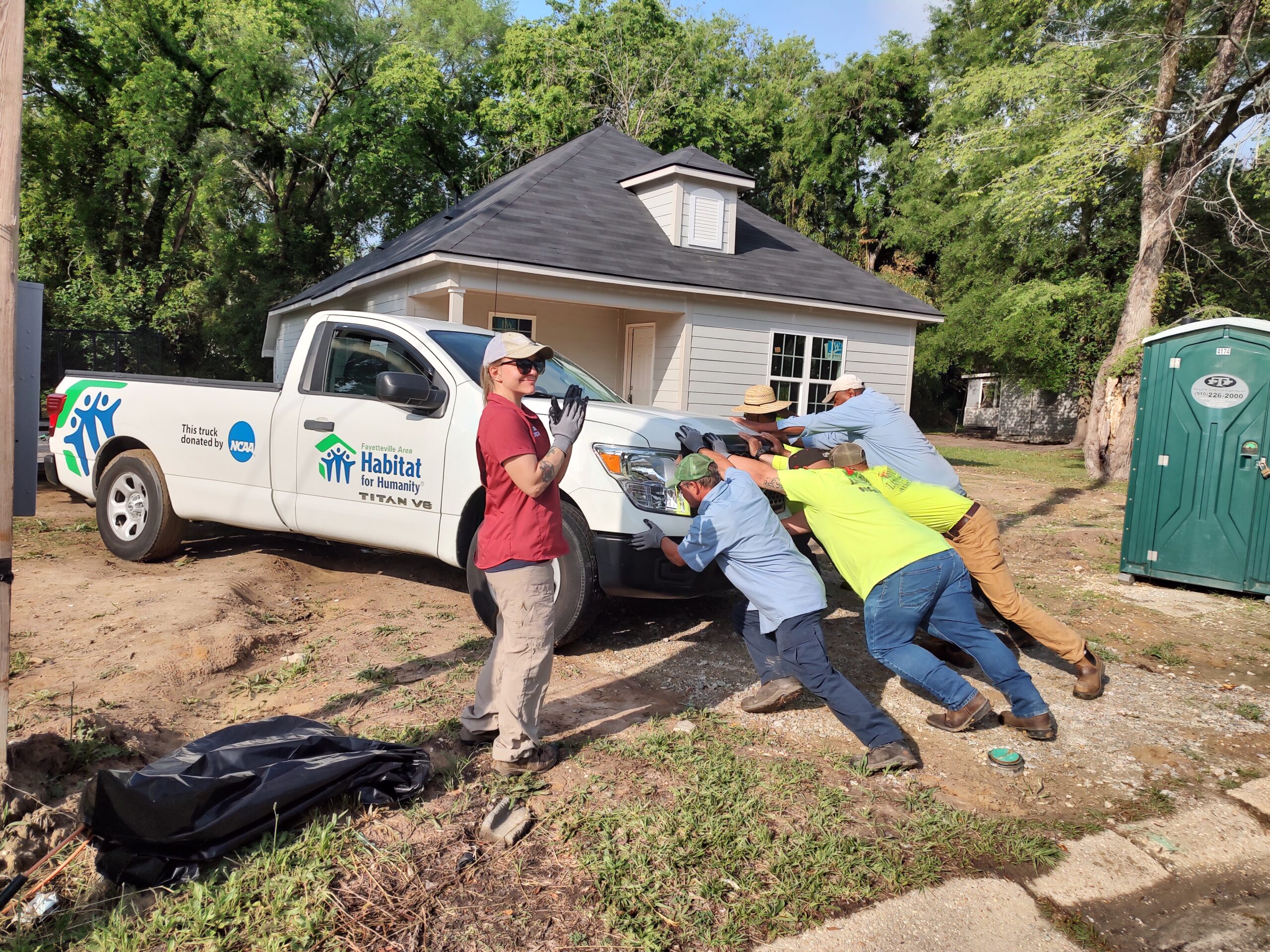 Cardinal Landscaping Community Service at Habitat for Humanity