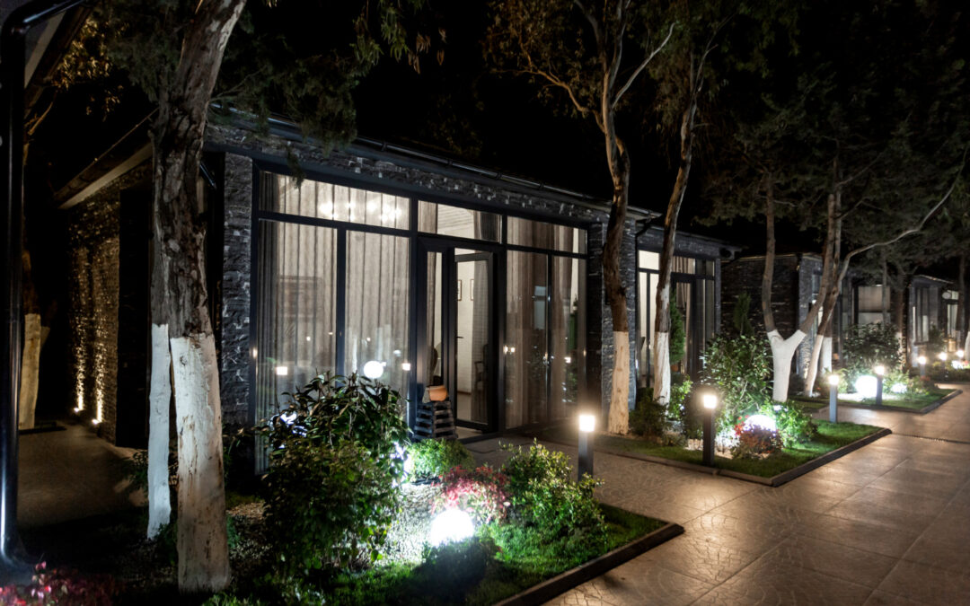 Enhance Raleigh Business Exteriors with Landscape Lighting